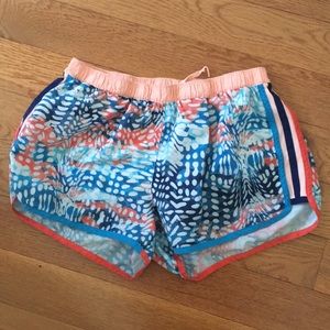 Cute patterned running shorts